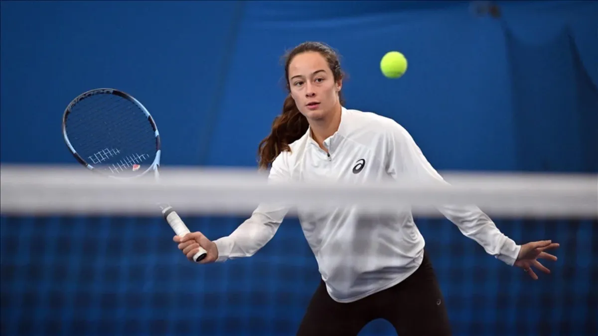 Milli tenisçi Zeynep Sönmez, sezonun ilk Grand Slam turnuvası olan