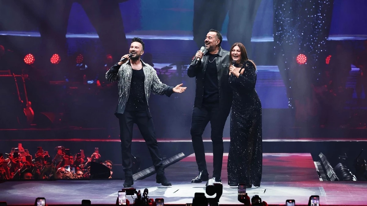Türk pop müziğinin megastarı Tarkan, son konserinde yine farkını ortaya