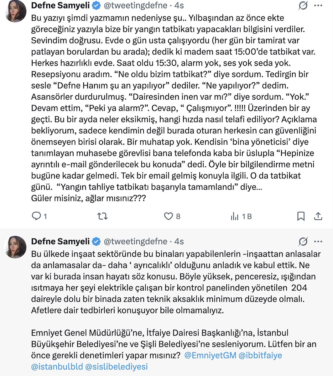 Defne Samyeli, Kızlarıyla Yaşadığı Lüks Rezidanstaki Tehlikeyi İfşa Etti s 4eb674c7dac4d7b0f800e6830d4a9635d365f8f4 - Marmara Bölge Gazetesi