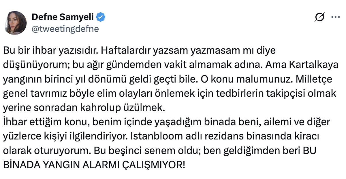 Defne Samyeli, Kızlarıyla Yaşadığı Lüks Rezidanstaki Tehlikeyi İfşa Etti s 91afd36d1529206a0d34ba4c4dfb2cadf60afc4c - Marmara Bölge Gazetesi