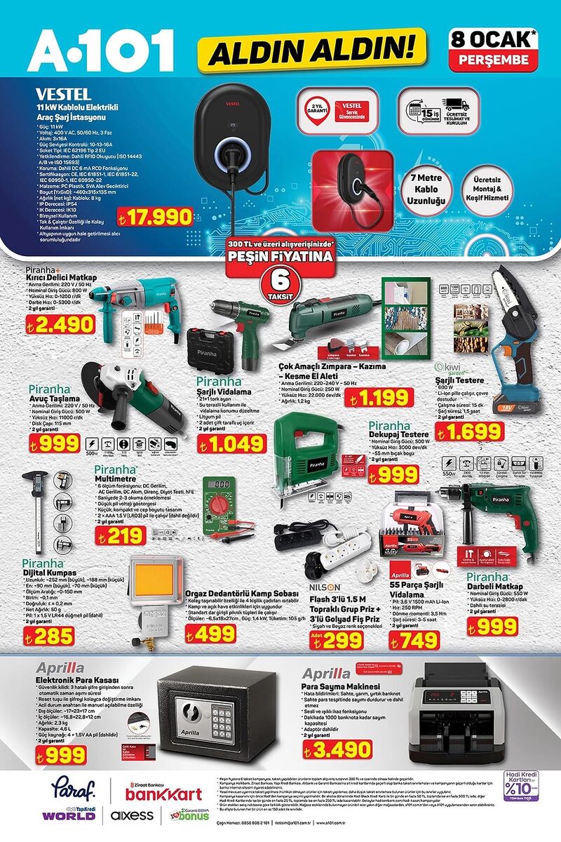 A101’e Elektronik Para Kasası Geliyor! 8 Ocak 2026 Aldın Aldın Kataloğu Olay Yarattı s be2e33b2bd44d01a6f55a112ac12c5e6f7abe896 - Marmara Bölge Gazetesi