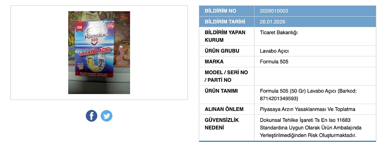 Marketlerde Satılan 3 Temizlik Ürünü Toplatılacak s f2a39a3812462db1dadeda2deeacbde05ab4536c - Marmara Bölge Gazetesi