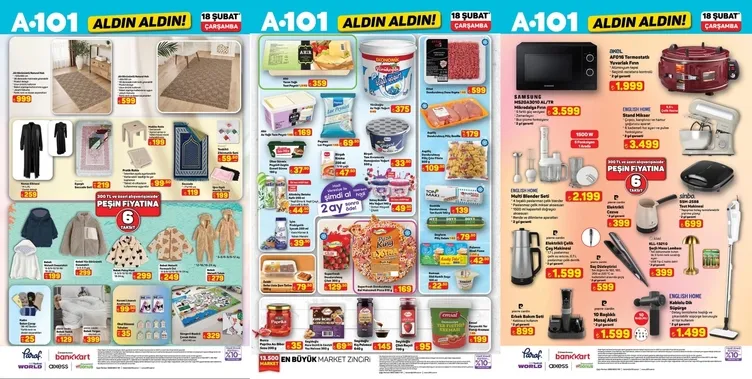 A101’de Bu Hafta Neler Var? Osmanlı Şerbeti Satışta 0x0 1771357017487 - Marmara Bölge Gazetesi