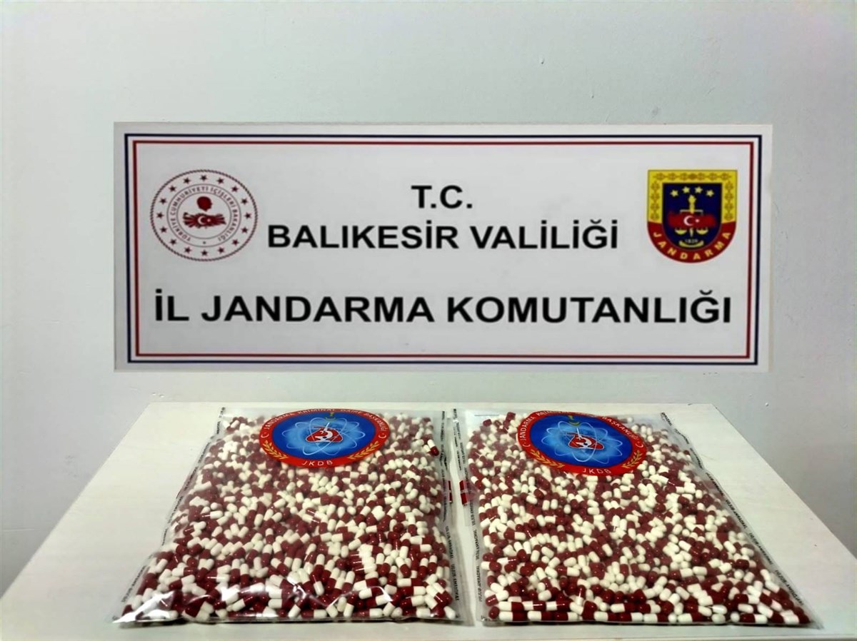 Balıkesir İl Jandarma Komutanlığı, Ocak ayı boyunca uyuşturucu tacirlerine yönelik