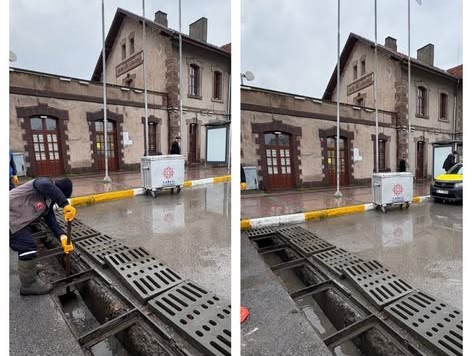 Balıkesir genelinde etkili olan sağanak yağışların ardından altyapıda yaşanabilecek olumsuzlukların
