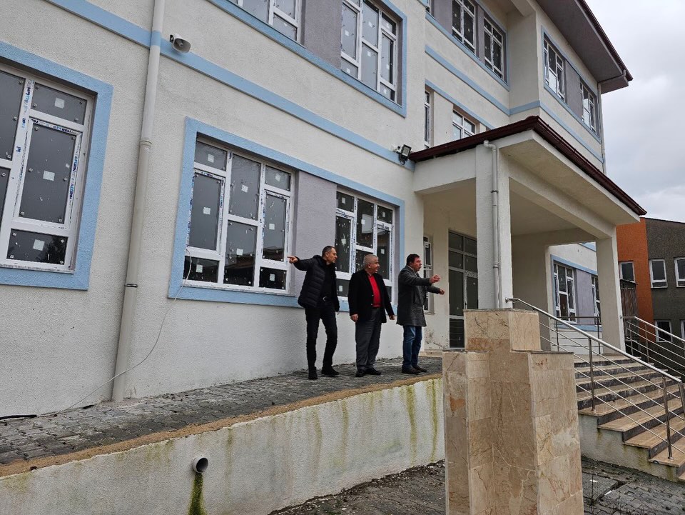 Balıkesir Susurluk’ta yapımı hızla devam eden Şerafettin Tunalı İlkokulu ve