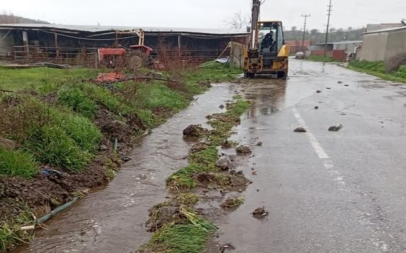 İlçede altyapı yatırımları hız kesmeden devam ederken, su akışının sağlıklı