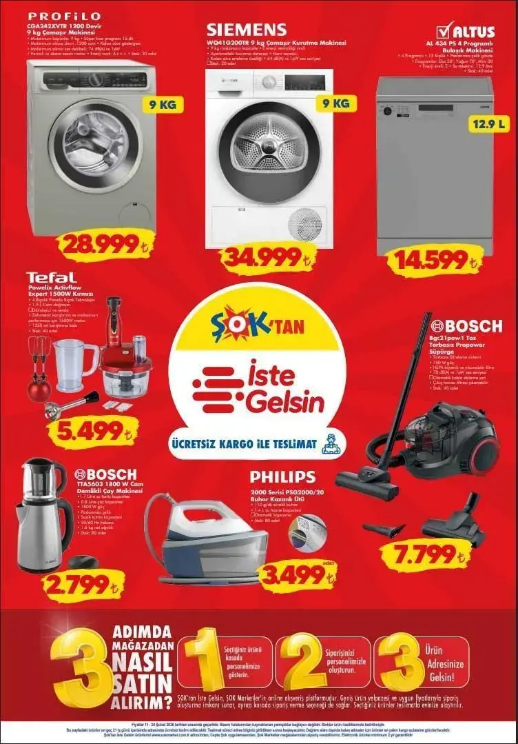 Bu Hafta ŞOK’ta Yok Yok: Isıtıcı, Yağlı Radyatör ve Tefal Dik Süpürge Raflarda Yerini Aldı 698f0a382f3815012604585d - Marmara Bölge Gazetesi