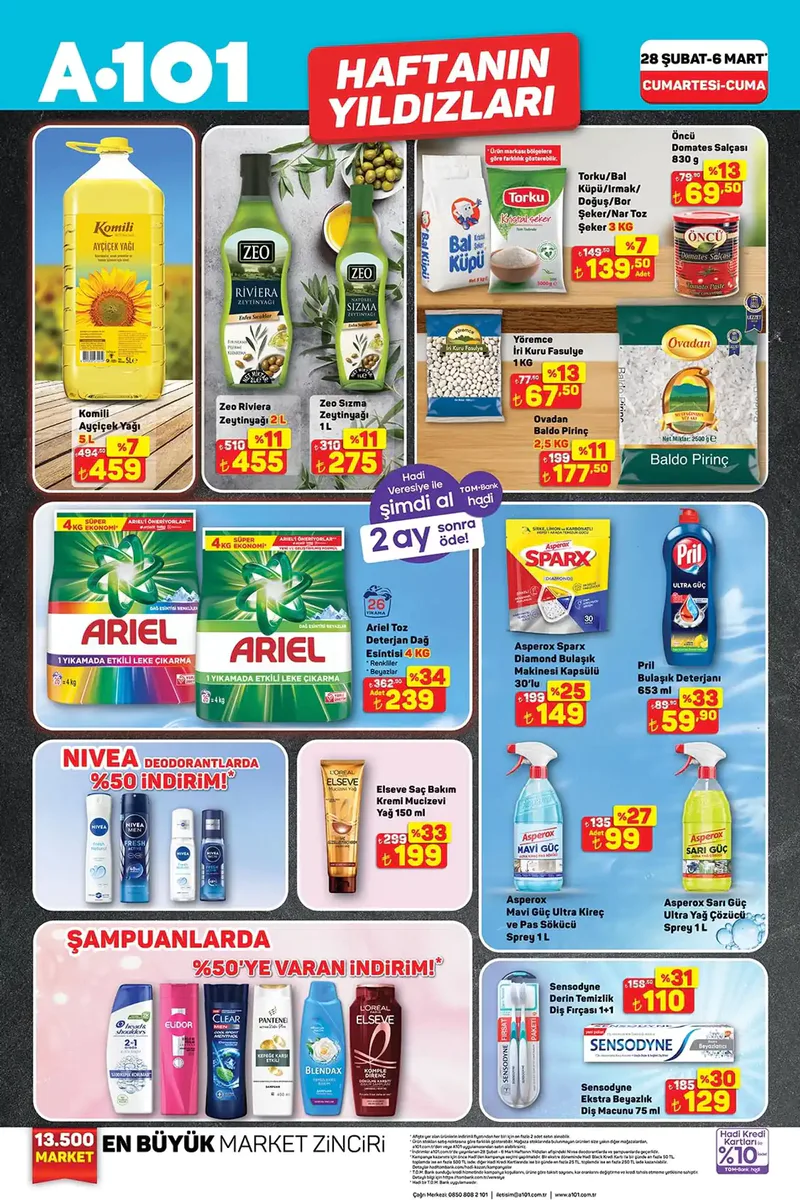 A101’de Haftanın Yıldızları Raflarda! A101 28 Subat 2026 1 1280 1 - Marmara Bölge Gazetesi