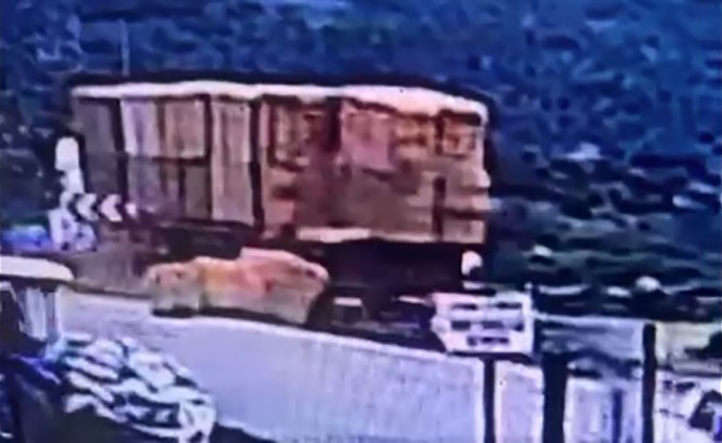 Yolda Yürürken Tırdan Devrilen Saman Balyaları Altında Can Verdi AW646915 01 - Marmara Bölge Gazetesi