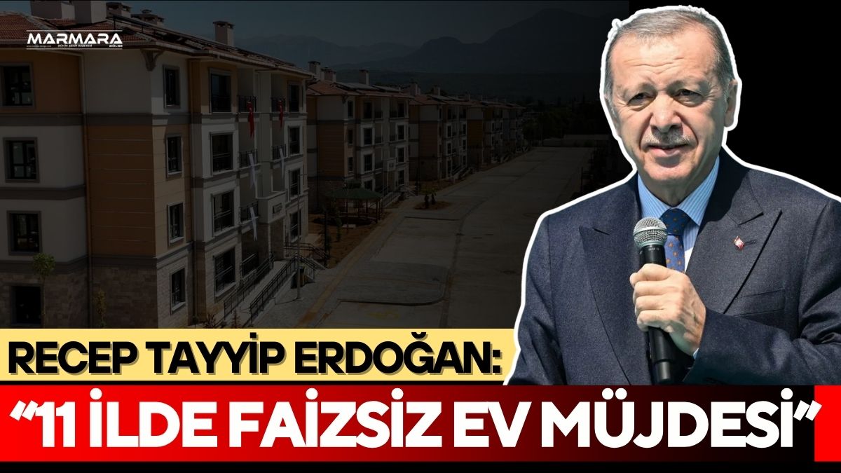 11 ilde tamamlanan 455 bin afet konutunda devlet, altyapı dahil