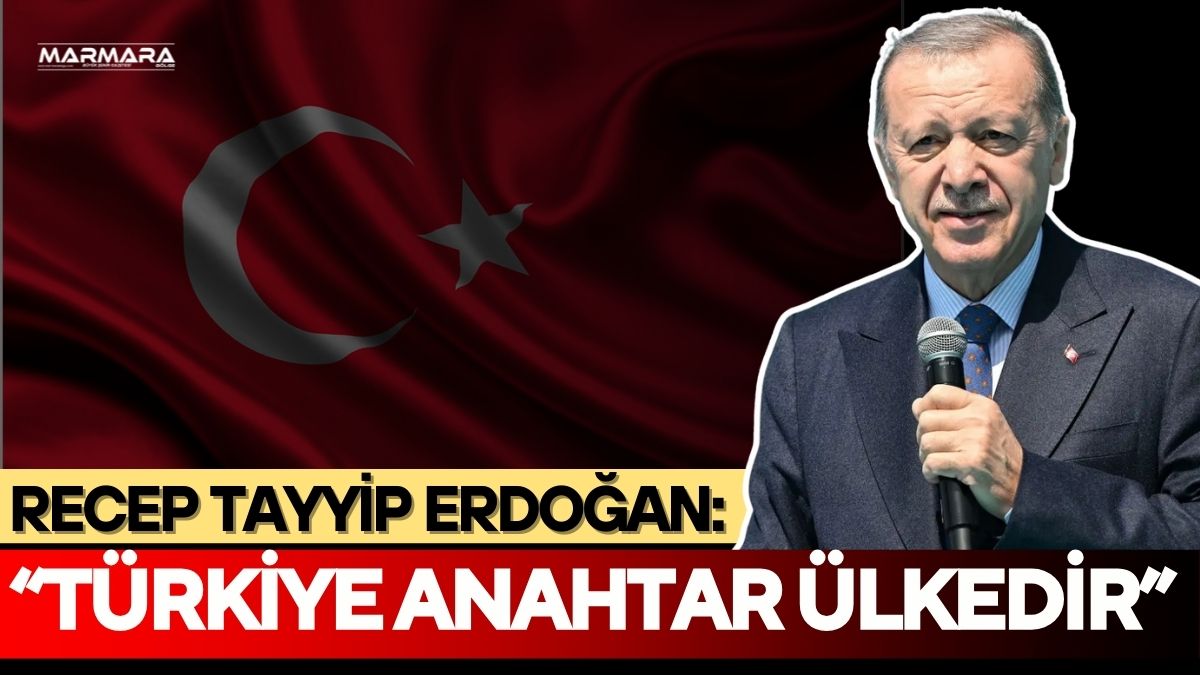 Cumhurbaşkanı Recep Tayyip Erdoğan, uluslararası siyasette Türkiye’nin artık gündem belirleyen