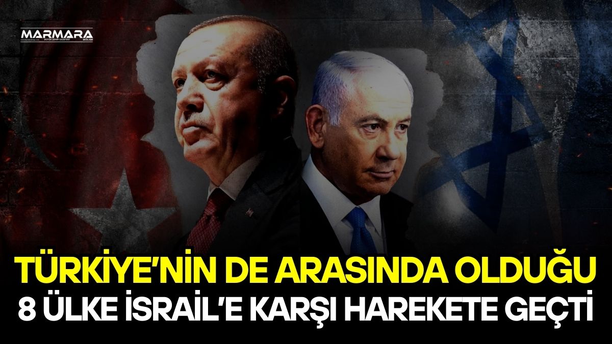 Türkiye’nin de aralarında bulunduğu 8 ülkenin dışişleri bakanları, İsrail’in Gazze’de