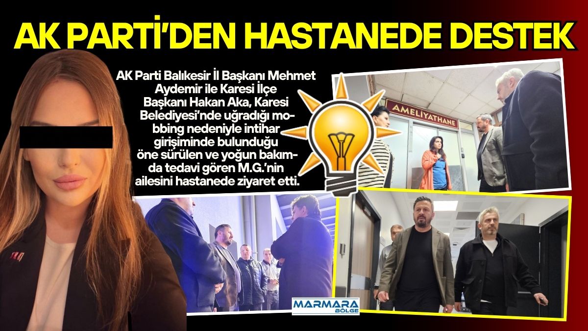 AK Parti Balıkesir İl Başkanı Mehmet Aydemir ile Karesi İlçe