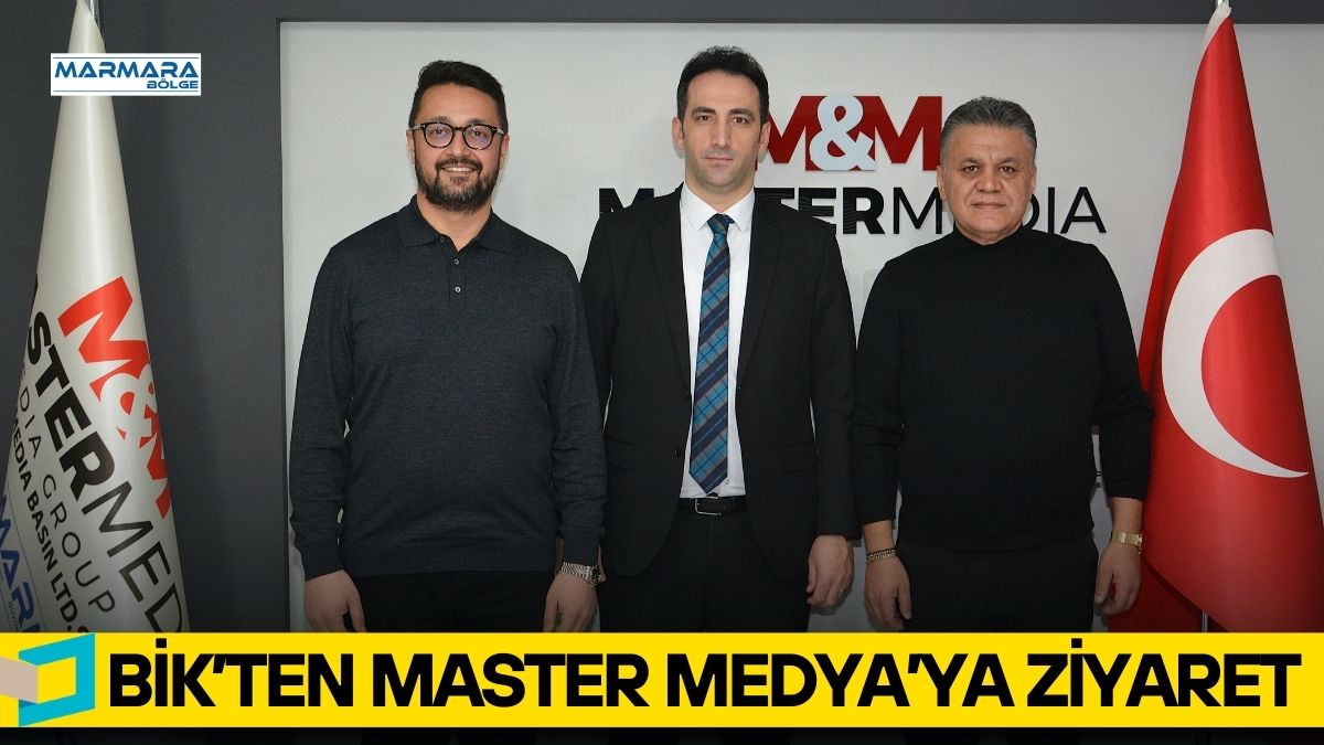 Basın İlan Kurumu Bursa Bölge Müdürü Gökhan Eren, Master Medya’ya