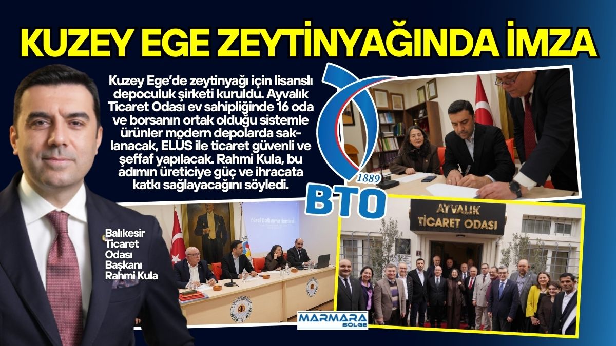 Balıkesir ve Kuzey Ege ekonomisinin lokomotifi olan zeytinyağı sektörü için