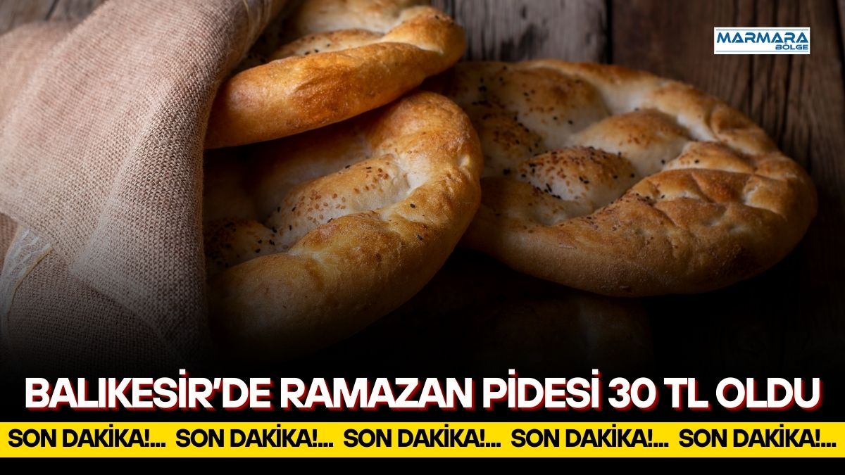 Balıkesir’de Ramazan sofralarının vazgeçilmezi olan pidenin yeni fiyatı açıklandı. Fırıncılar