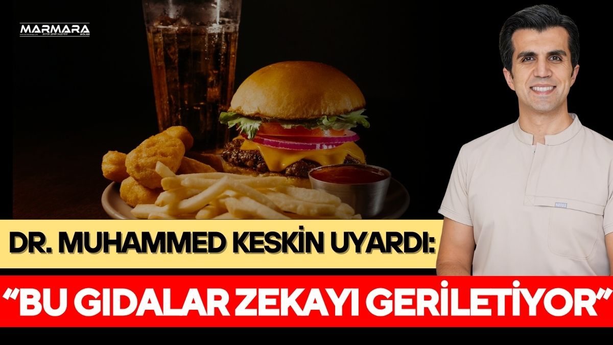 Doç. Dr. Muhammed Keskin, bazı gıdaların aşırı tüketildiğinde çocuklarda ve