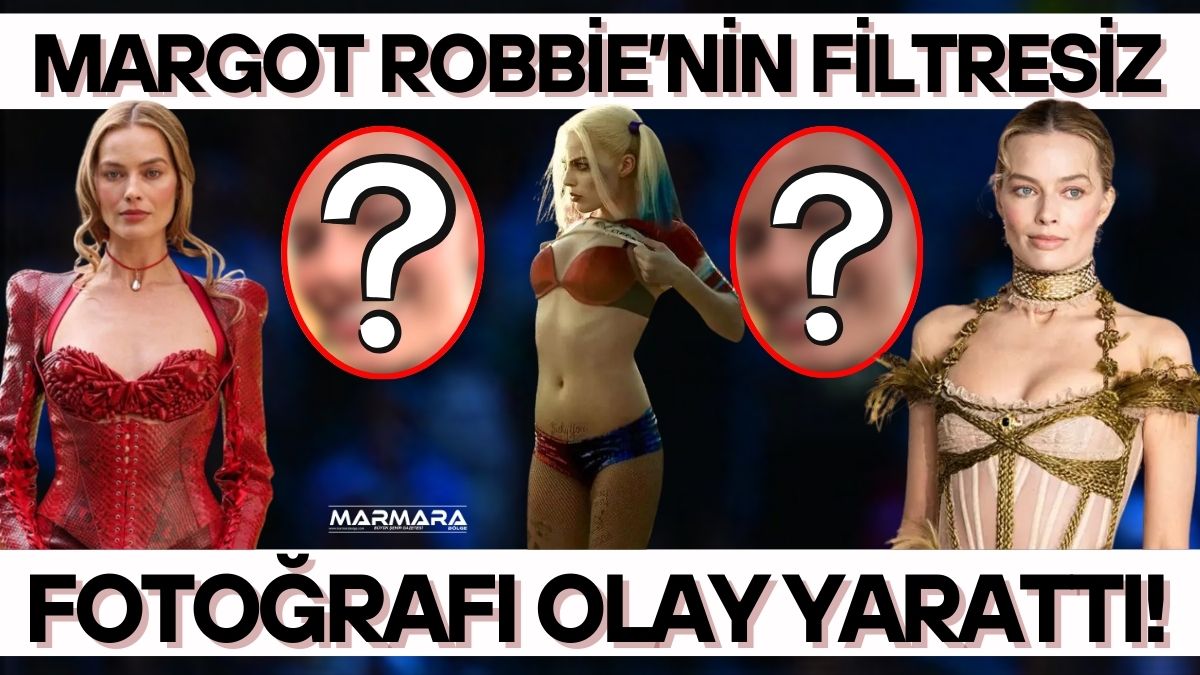 Hollywood yıldızı Margot Robbie, bu kez kırmızı halı şıklığıyla değil