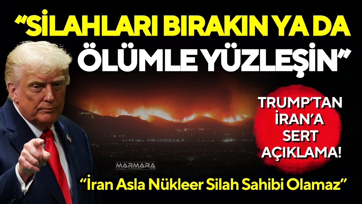ABD Başkanı Donald Trump, İran’a yönelik başlatılan askeri operasyonun amacının
