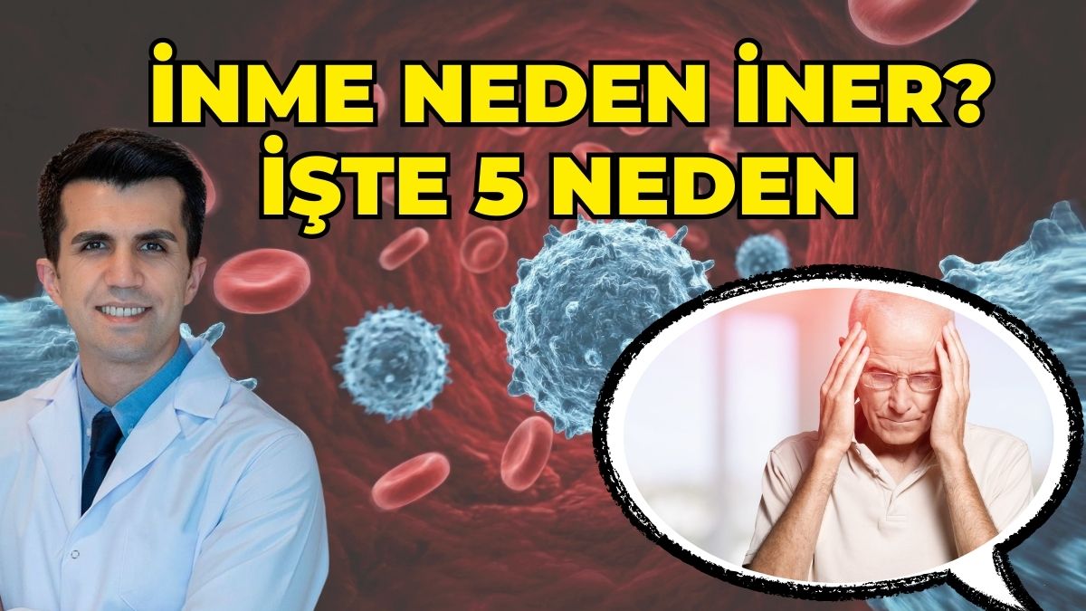 Doç. Dr. Muhammed Keskin, YouTube kanalında yaptığı açıklamalarla inmenin (felç)