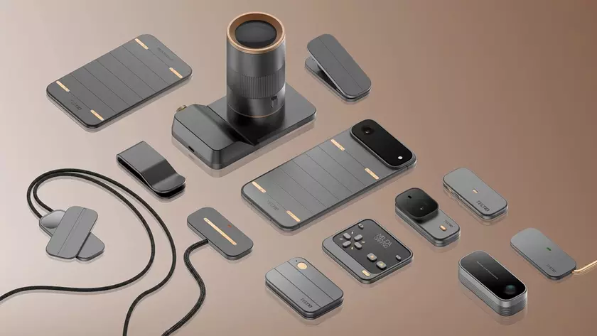 Sadece 4,9 mm kalınlığa sahip modüler konsept telefon, manyetik aksesuar