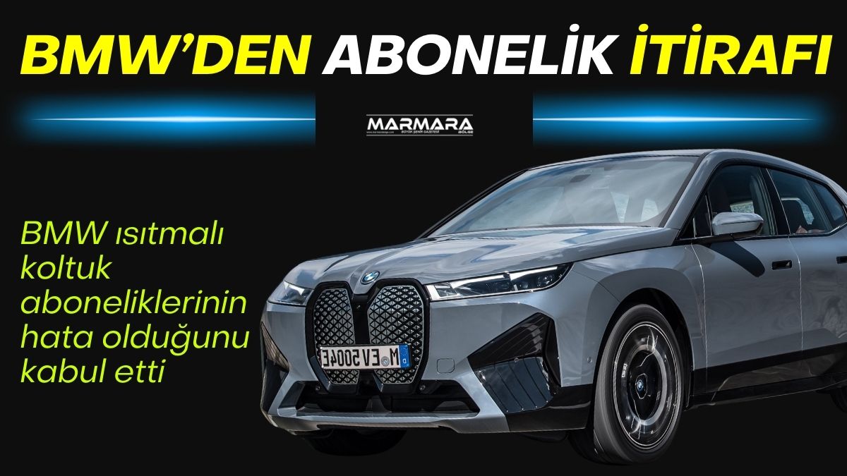 Alman otomotiv devi BMW, 2022 yılında hayata geçirdiği ısıtmalı koltuk