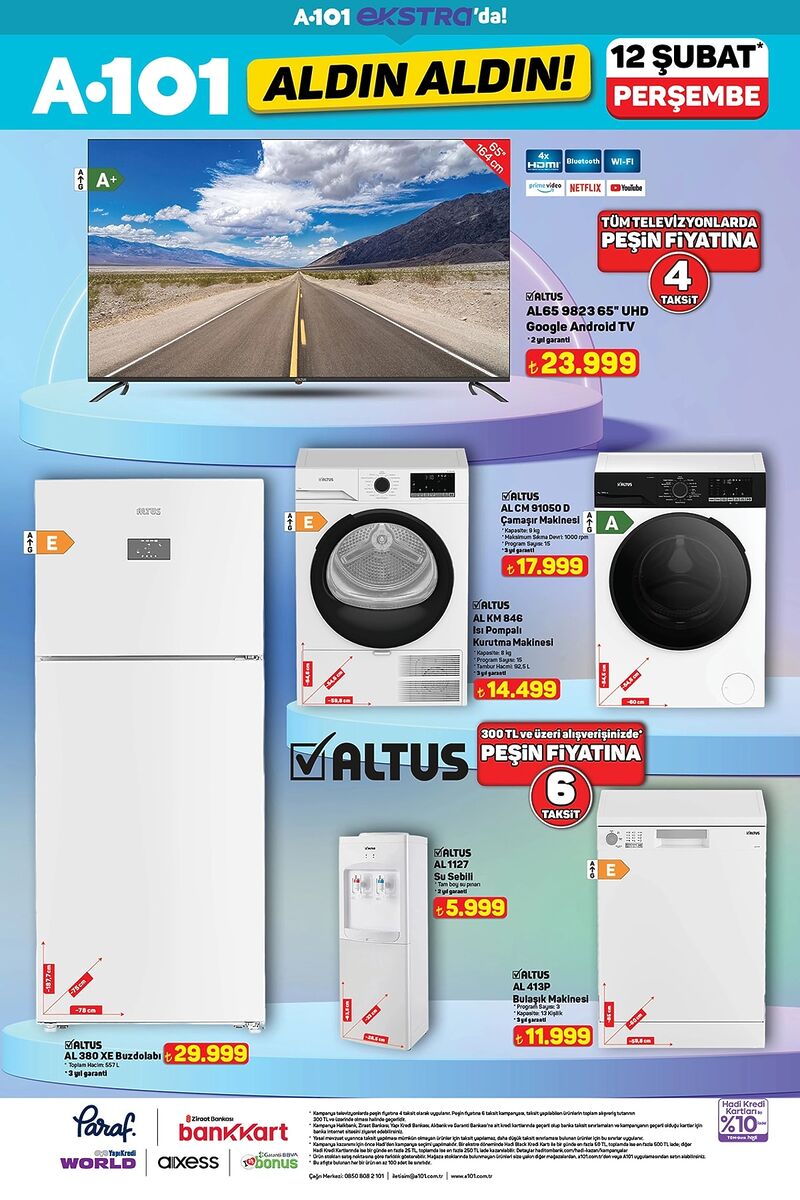 A101 İnternete Özel Aldın Aldın Fırsatlarıyla Beyaz Eşya ve Elektronikte Büyük İndirim s d0fa7c74d840d551e9204c035b78369fc3cafe45 - Marmara Bölge Gazetesi