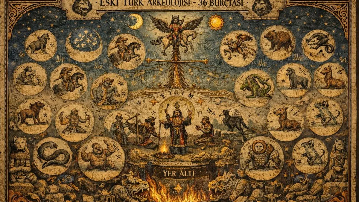 Eski Türk Astrolojisi olarak bilinen 36 burçlu sistem yeniden gündemde.