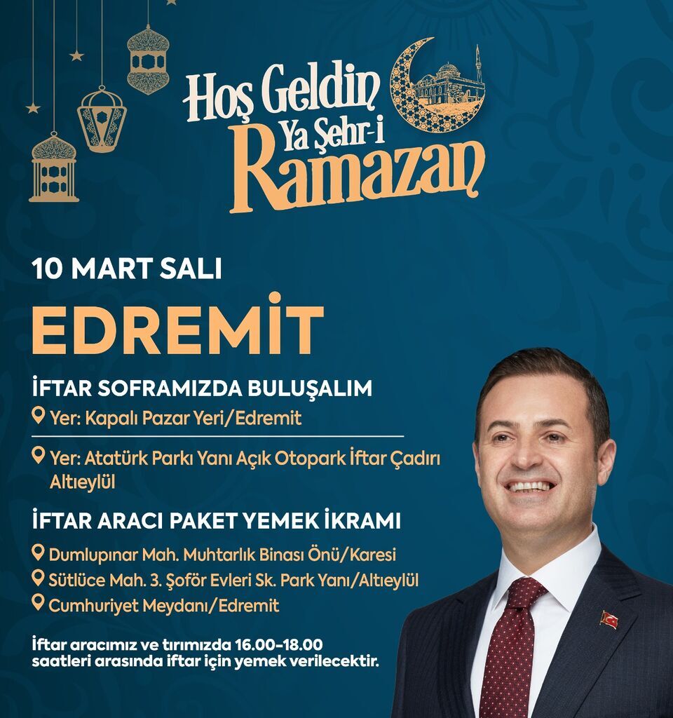 Ramazan’ın 20. Gününde Balıkesir’de İftar Sofraları Nerede Kurulacak? 309cdce6 fed1 431c 8224 0d2f9e9ee718 e1773133232513 - Marmara Bölge Gazetesi