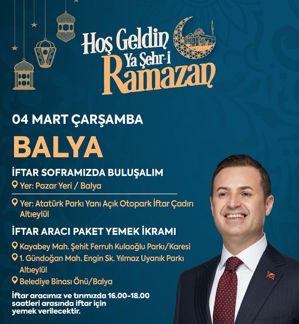 Balıkesir’de Bu Akşam İftar Nerede? 4 Mart İçin Çadır ve Mobil Dağıtım Noktaları 41623e53 0a5f 485c 9cf6 d0e5a82348ef e1772616611909 - Marmara Bölge Gazetesi