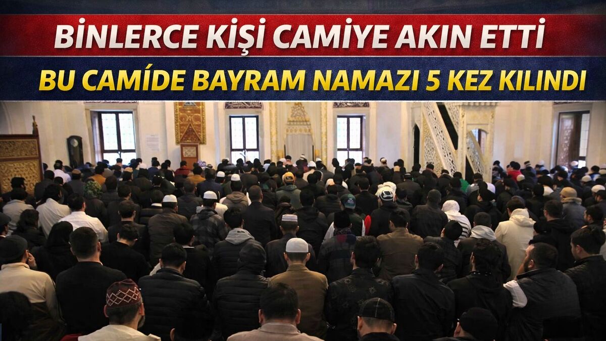 #TokyoCamii’nde Ramazan Bayramı namazı için bir araya gelen binlerce Müslüman,