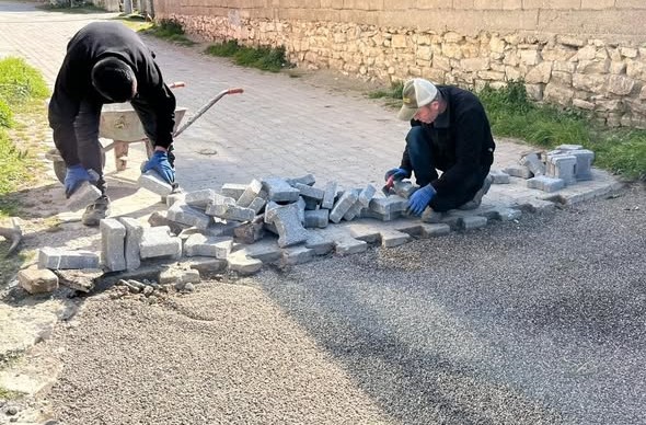 Çağış Mahallesi’nde ulaşımın daha güvenli ve konforlu hale getirilmesi için
