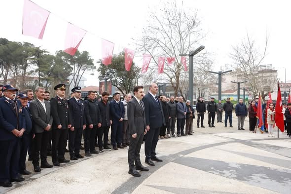 Bigadiç’te 18 Mart Çanakkale Zaferi ve Şehitleri Anma Günü kapsamında