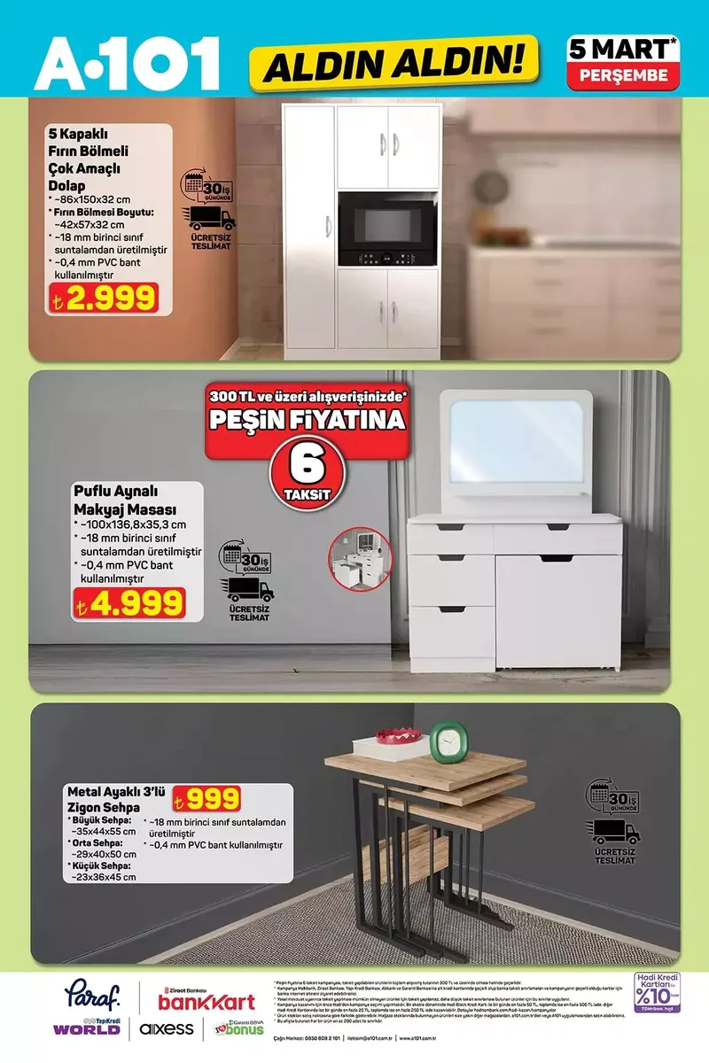 Bugün Raflarda! A101 5 Mart Aldın Aldın Kataloğu Yayınlandı: TV, Motosiklet, Çay Makinesi ve Yüzlerce Ürün Satışta 69a6aa68c202702b6e290aba - Marmara Bölge Gazetesi