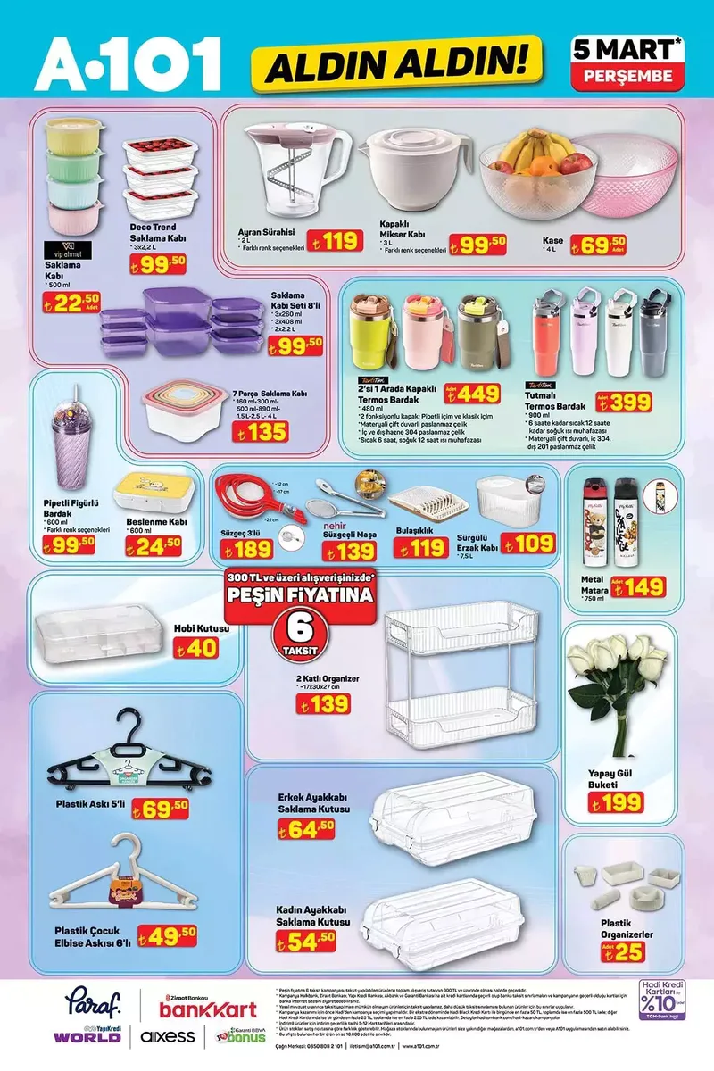 Bugün Raflarda! A101 5 Mart Aldın Aldın Kataloğu Yayınlandı: TV, Motosiklet, Çay Makinesi ve Yüzlerce Ürün Satışta 69a6aa68c202702b6e290ac2 - Marmara Bölge Gazetesi