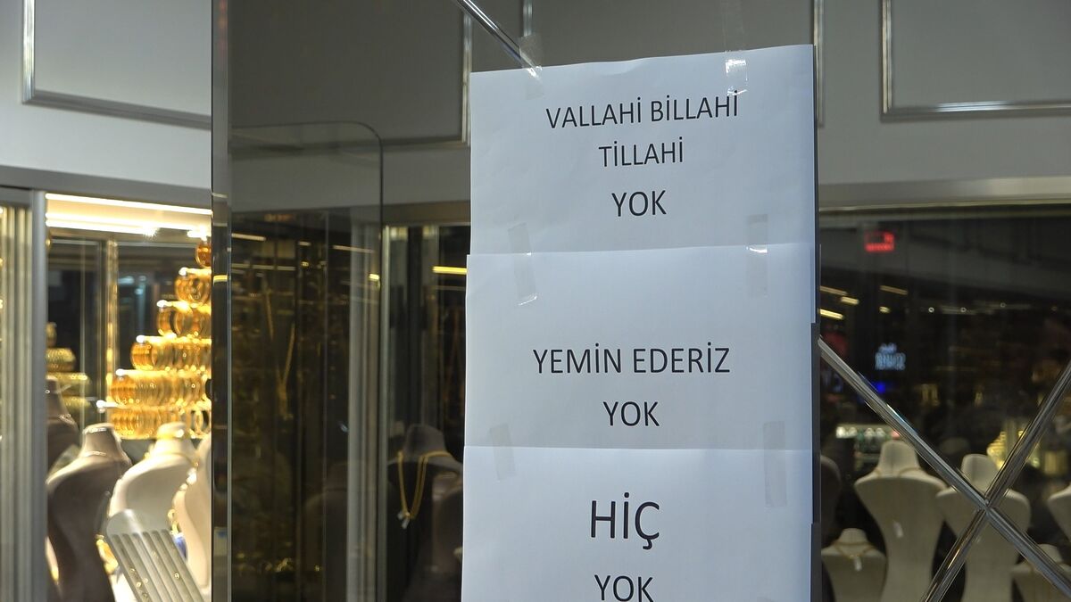 Altın Krizi Kapıda: Kuyumcularda Altın Kalmadı! AW668106 03 - Marmara Bölge Gazetesi