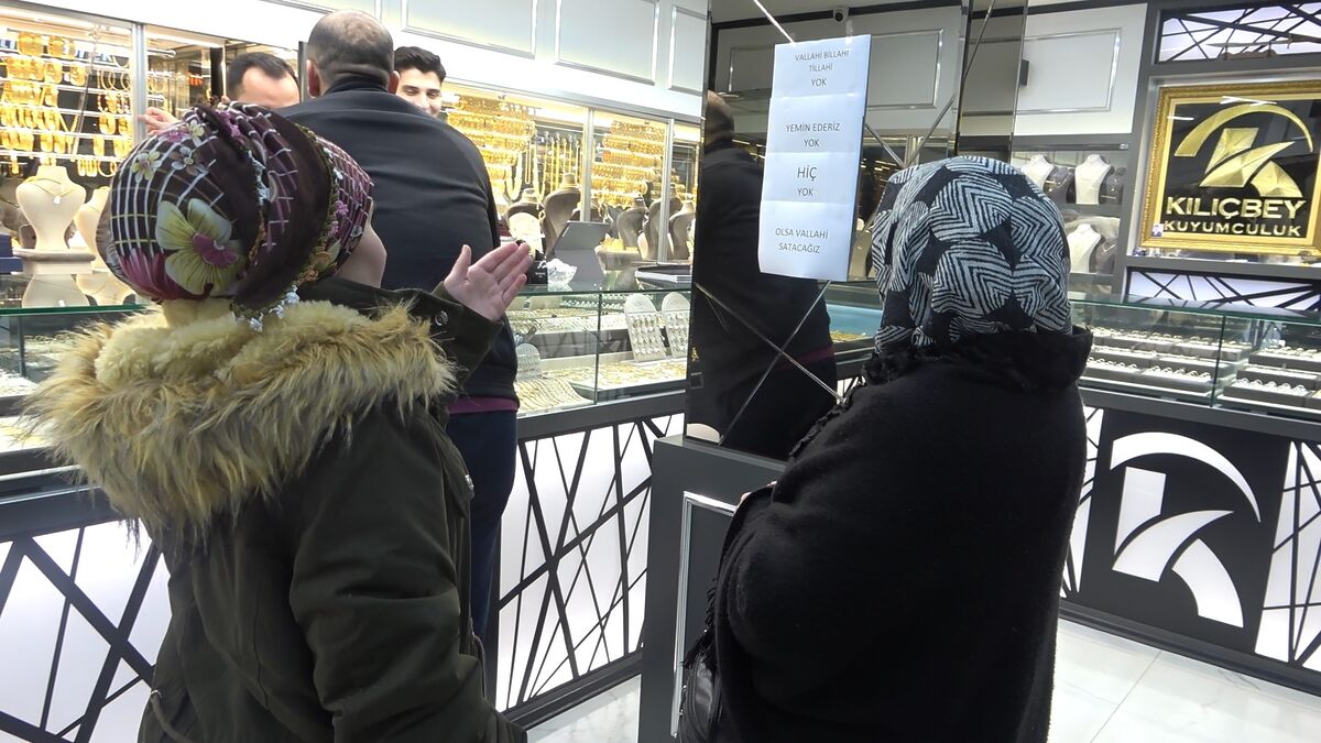 Altın Krizi Kapıda: Kuyumcularda Altın Kalmadı! AW668106 05 - Marmara Bölge Gazetesi
