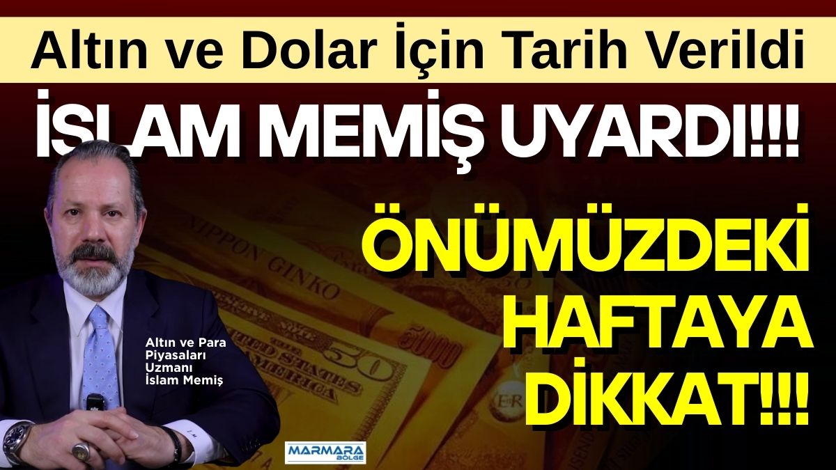 Finans analisti İslam Memiş, küresel piyasalarda yaşanan dalgalanmalara dikkat çekti.