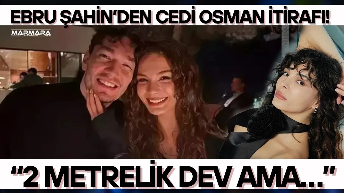 Ünlü oyuncu Ebru Şahin, katıldığı televizyon programında eşi Cedi Osman