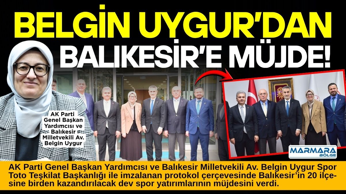 AK Parti Genel Başkan Yardımcısı ve Balıkesir Milletvekili Av. Belgin