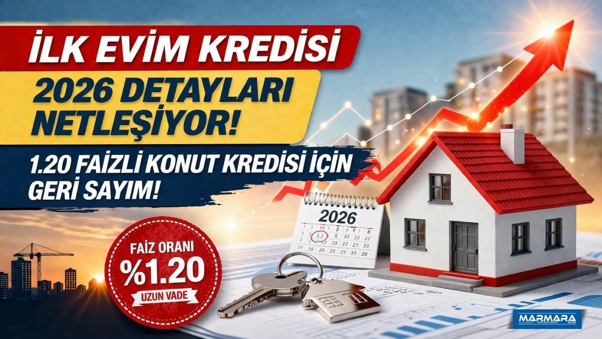 Ev sahibi olmak isteyen milyonları yakından ilgilendiren 1.20 faizli “İlk