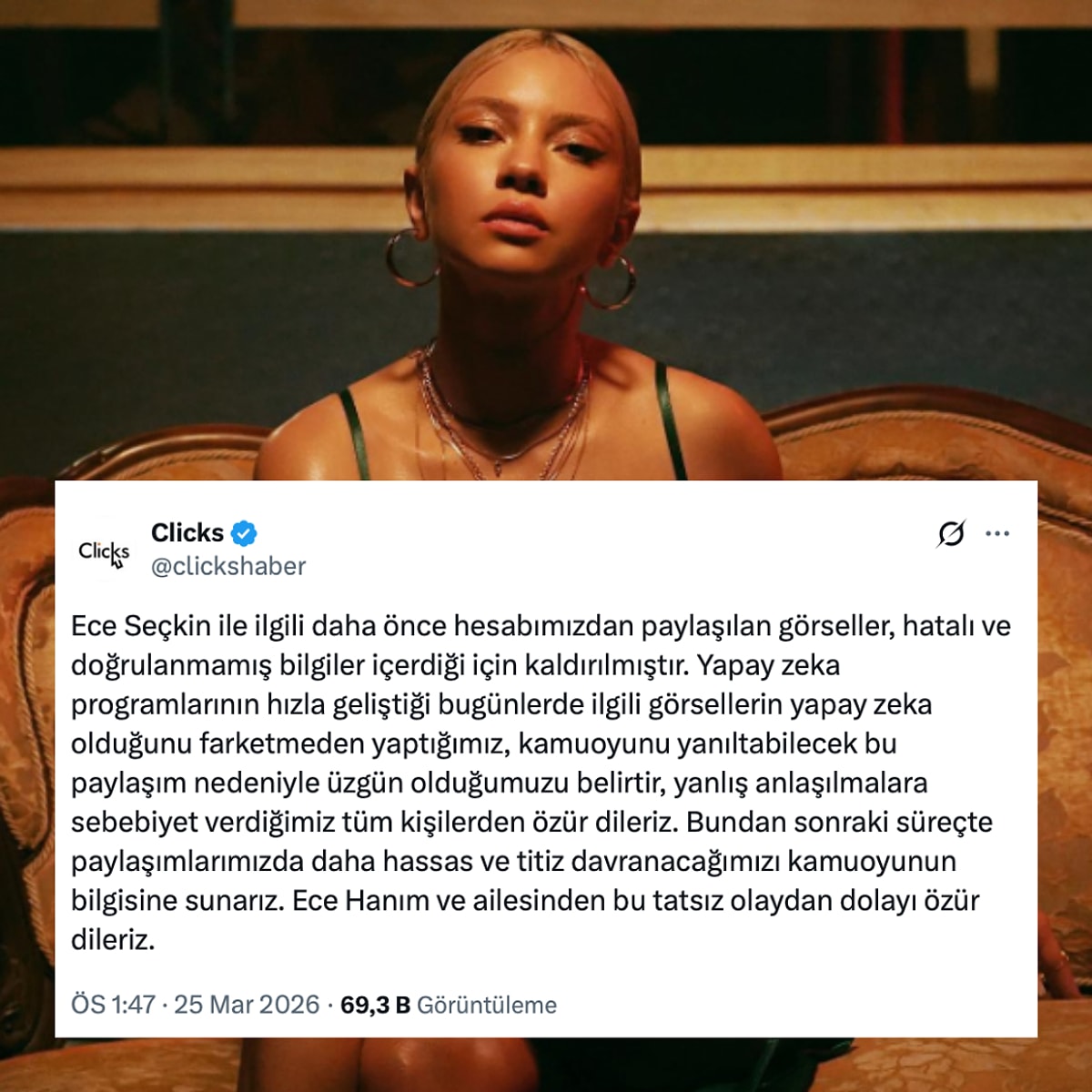 Yapay Zeka Skandalı Sonrası Ece Seçkin Sert Tepki Gösterdi KANAL ACIKLAMA - Marmara Bölge Gazetesi