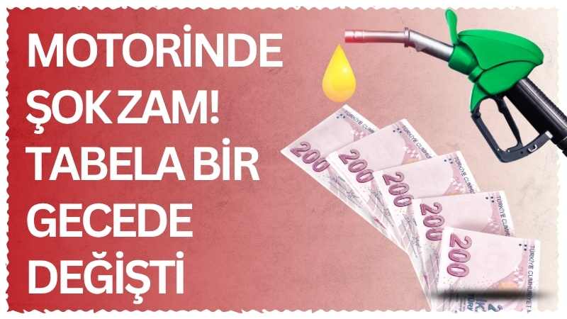 Akaryakıt fiyatlarında dalgalanma hız kesmeden devam ediyor. Dün gece motorin