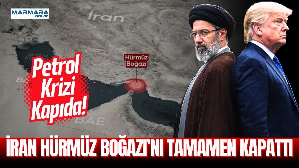 İran Devrim Muhafızları, Hürmüz Boğazı’nın kapalı olduğunu duyurarak gemi geçişlerine