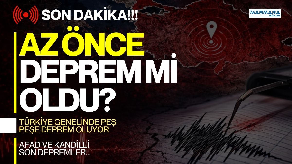 Türkiye 28 Mart sabahına deprem hareketliliğiyle uyandı. Gün boyunca farklı