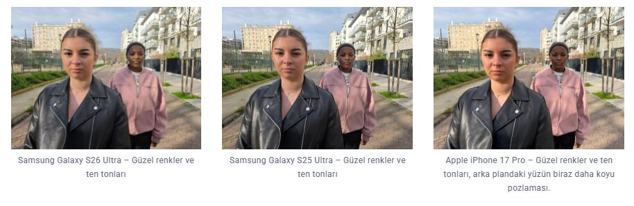 iPhone 17 Pro, DxOMark Testinde Galaxy S26 Ultra'yı Geride Bıraktı iPhone 17 Pro Galaxy S26 Ultra 2 1 - Marmara Bölge Gazetesi
