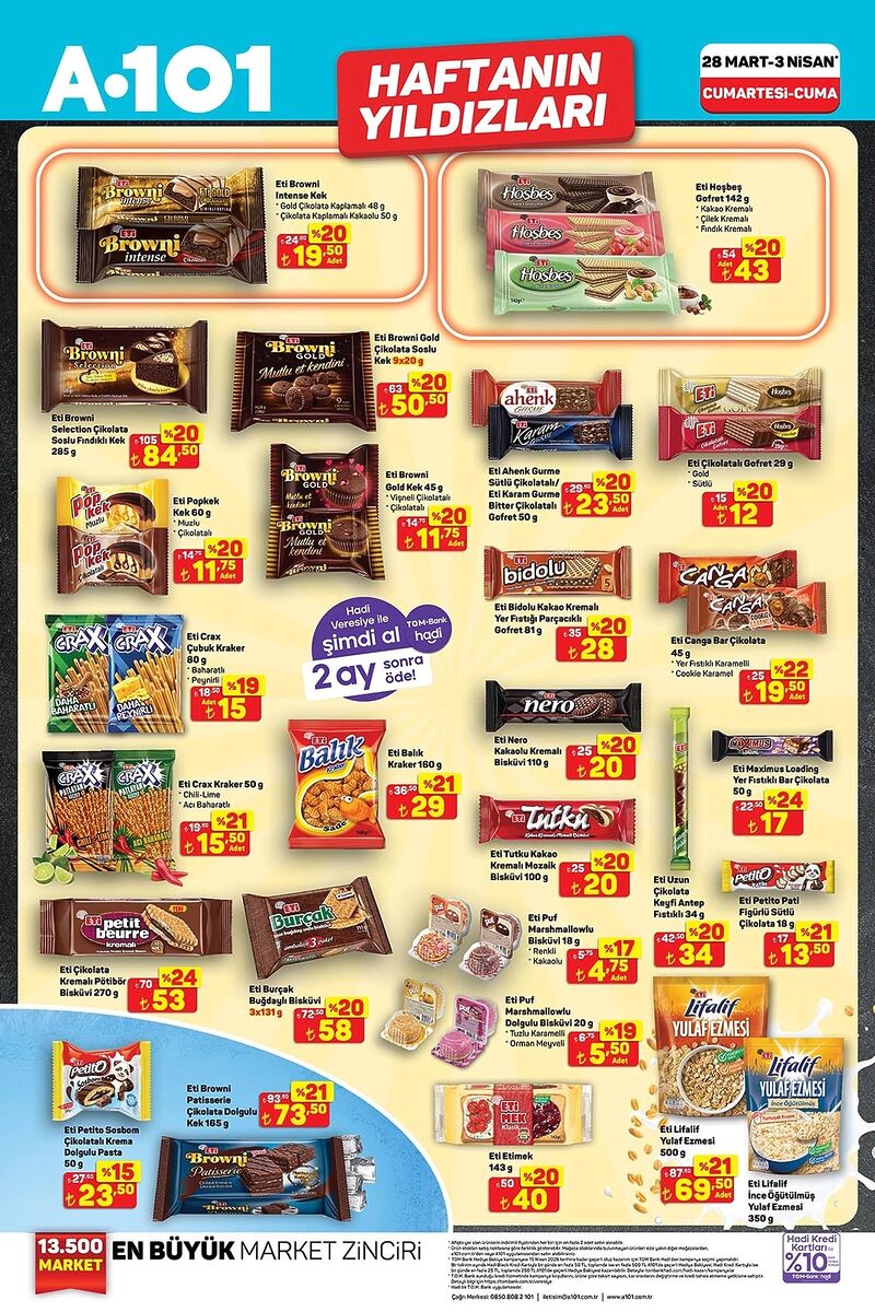 A101 28 Mart – 3 Nisan Haftanın Yıldızları Kataloğu Yayınlandı: Yağ, Şeker, Peynir Fiyatları Düşüşte s 61b29dbb7366d345516293eaa8ee5152f90e745c - Marmara Bölge Gazetesi