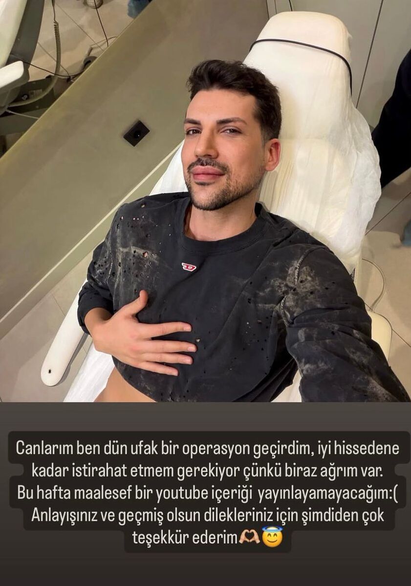 Kerimcan Durmaz Geçirdiği Operasyonu Takipçileriyle Paylaştı s 69ce6df909918f1f1142f55fa7d17ed9c0b29f34 - Marmara Bölge Gazetesi