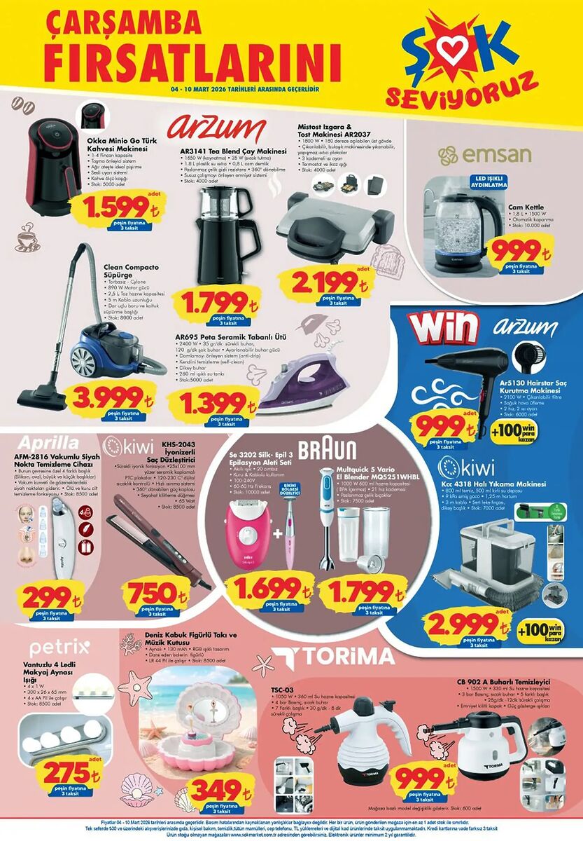4–10 Mart ŞOK Aktüel Kataloğu Yayınlandı! Akıllı Kurutma Makinesi Satışta s 6d7a30bb8fea53b21d8d7d2d4cb3c0c0bf195757 - Marmara Bölge Gazetesi